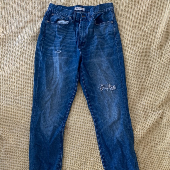 Madewell Ripped Rigid Skinny Jean - Picture 1 of 4